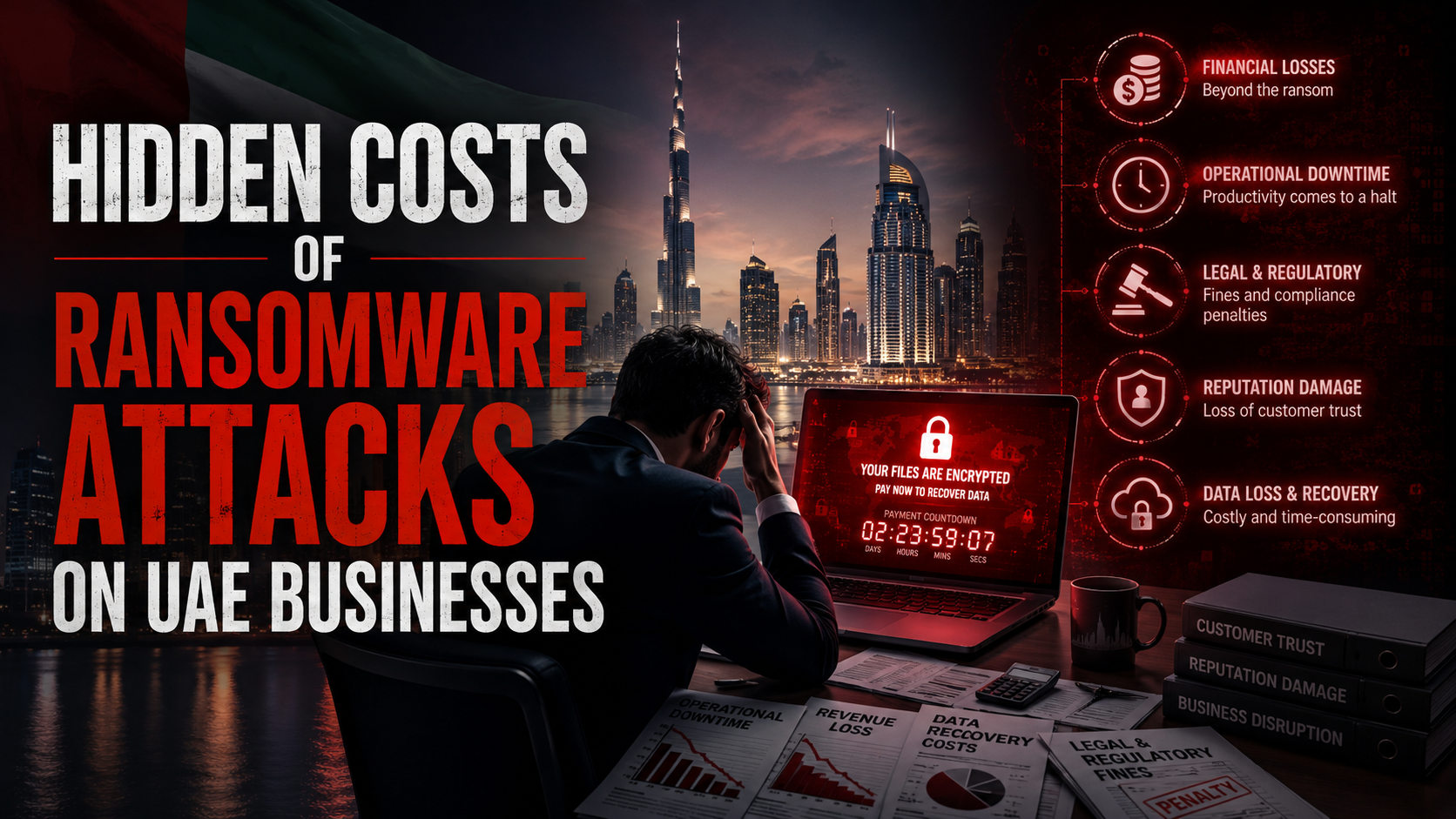 Hidden Costs of Ransomware Attacks on UAE Businesses: What Organizations Often Overlook